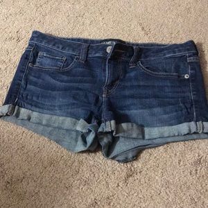 Express jean shorts